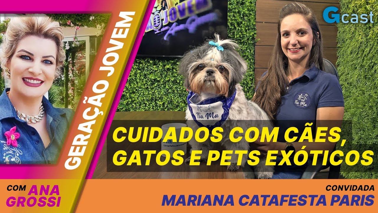 Cães, gatos e pets exóticos merecem cuidados profissionais | Geração Jovem #46
