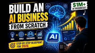 How to Build an AI Business From Scratch (Step-by-Step Blueprint for 2026)