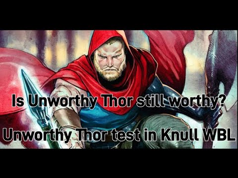 Unworthy Thor in Knull World Boss Legend | Marvel Future Fight | Thörgasm