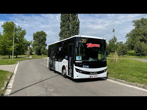 [4K] Isuzu NOVO Citi Life Class I. 9AD 9270 DPmP na lince 20 dne 14.7.2022