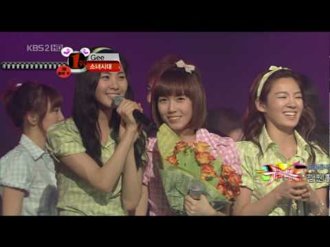 090313 KBS2 MUSIC BANK Ending gee