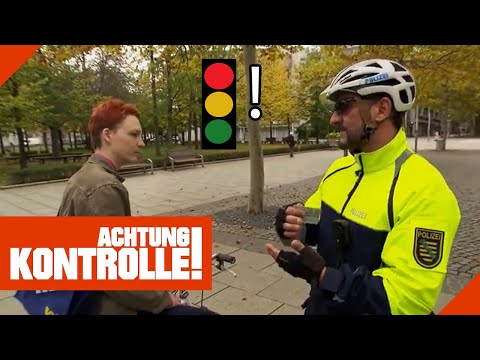 Bei ROT über die Ampel! Auch mit dem Fahrrad kostet das! | 2/2 | Kabel Eins | Achtung Kontrolle