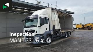 MAN TGS 26.400 6X2 Forklift Preparation Automatic Lift+Steering Axle curtainsider truck | Image 4 - Autoline