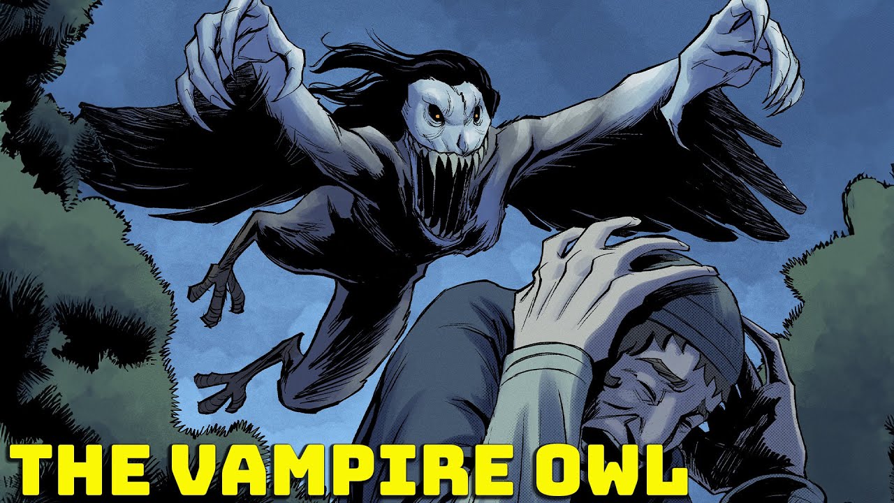 The Strange Vampire Owl of Slavic Mythology - Strzyga