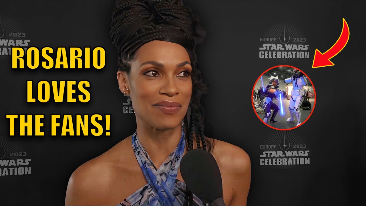 Rosario Dawson is BLOWN AWAY by the Ahsoka fans