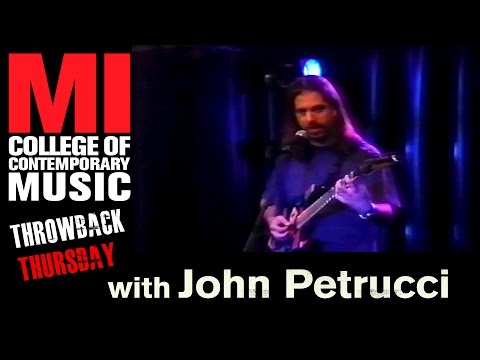 John Petrucci Throwback Thursday From the MI Vault 8/30/1998