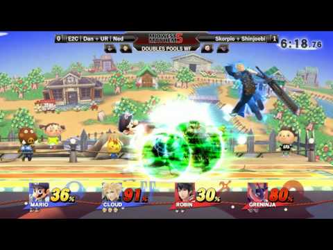 Midwest Mayhem 5 Doubles  DOUBLES POOLS WF - E2C | Dan + UR | Ned vs Skorpio + Shinjoebi