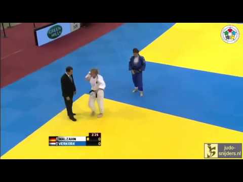 Judo 2013 Grand Prix Dusseldorf: Malzahn (GER) - Verkerk (NED) [-78kg] bronze