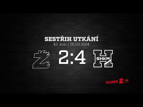 SESTŘIH | 2023/24 | 43. kolo | SKLH Žďár nad Sázavou - SHKM Hodonín 2:4 (06.03.2024)