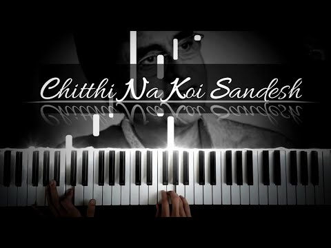 Chitthi na koi sandesh - Jagjit Singh | Piano Tutorial | The keyanist | Ujjawal Panchal
