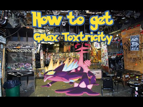 Gigantamax Toxtricity RAID EVENT! How To Get GMAX Toxtricity in Pokemon Sword and Shield