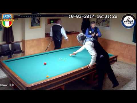 Caprio vs Piccirilli - Gara Interregionale 1/2/3 Cat. CSB Martino's Billiards (LT) 14/18Mar2017