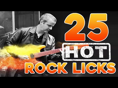 25 hot rock licks (my Youtube shorts compilation!)