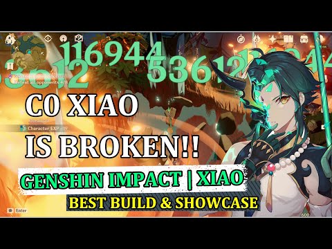 | 4K | BEST BUILD & SHOWCASE FOR XIAO - WEAPON | ARTIFACTS | TEAM SET UP | GENSHIN IMPACT