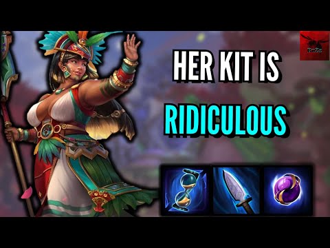 She's Going To Be DISGUSTING In Ranked Joust | Ix Chel Damage Build - Smite Casual Joust