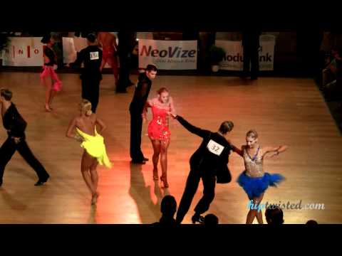 Miha Vodicar - Nadiya Bychkova, Brno Open 2012, WDSF int open latin, 3. round - jive