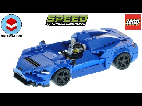 Vidéo LEGO Speed Champions 76902 : McLaren Elva