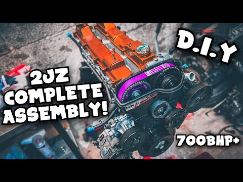 How to build a 2jz na-t ! *Complete assembly*