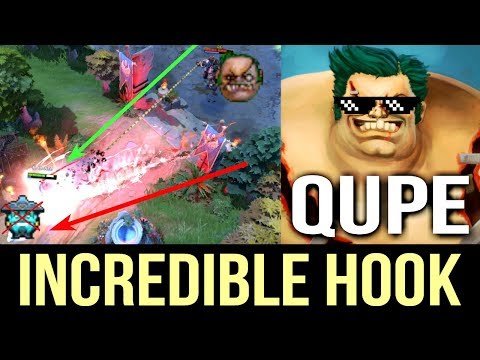 Most Epic Hook 😂! Qupe Best Pudge WTF Hook Max Range Dota 2 [Must Watch]