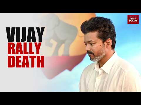 Man Dies At TVK Chief Vijay's Salem Rally; Police Allege Overcrowding And Dehydration | India Today