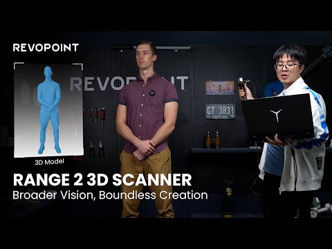 Revopoint RANGE 2 3D Scanner: Captures Perfect Body Scans
