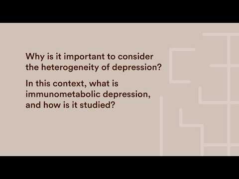 The Heterogeneity of Depression and Immunometabolic Depression