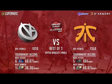Vici Gaming vs Fnatic Game 3 (BO3) | Dream League Season 11 Stockholm Major