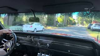396-Powered 1966 Chevrolet 300 Deluxe 2-Door Sedan 4-Speed Driving