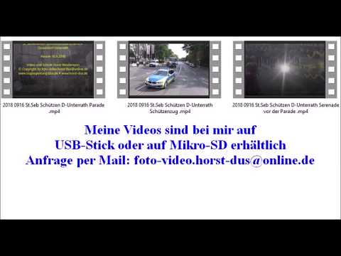 2018 0916 St Seb Schützen D Unterrath Parade 16x