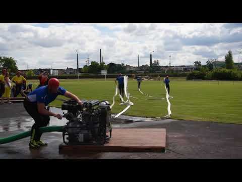 SDH Lanžhot muži - 2. pokus - BHL Poštorná 2017 - 19,78s (LP 17,64s)