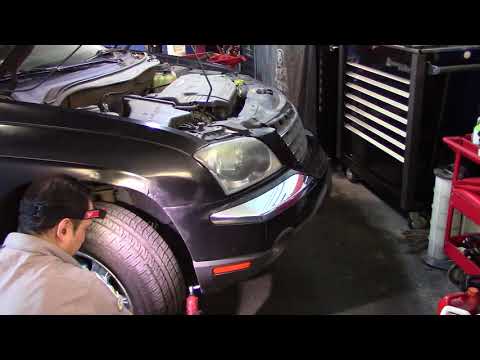 2006 Chrysler Pacifica 3 5L radiator, cooling fans test and pressure test