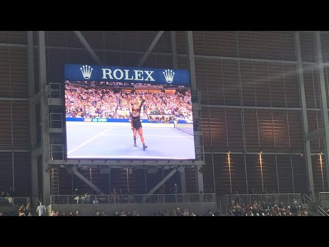 Serena Williams Farewell Standing ovation from Louis Armstrong Stadium #usopen #serenawilliams #goat