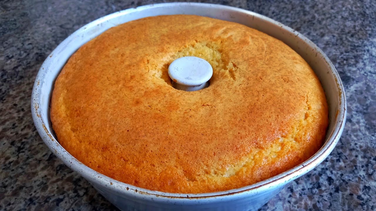 BOLO AMANTEIGADO SIMPLES E FOFINHO