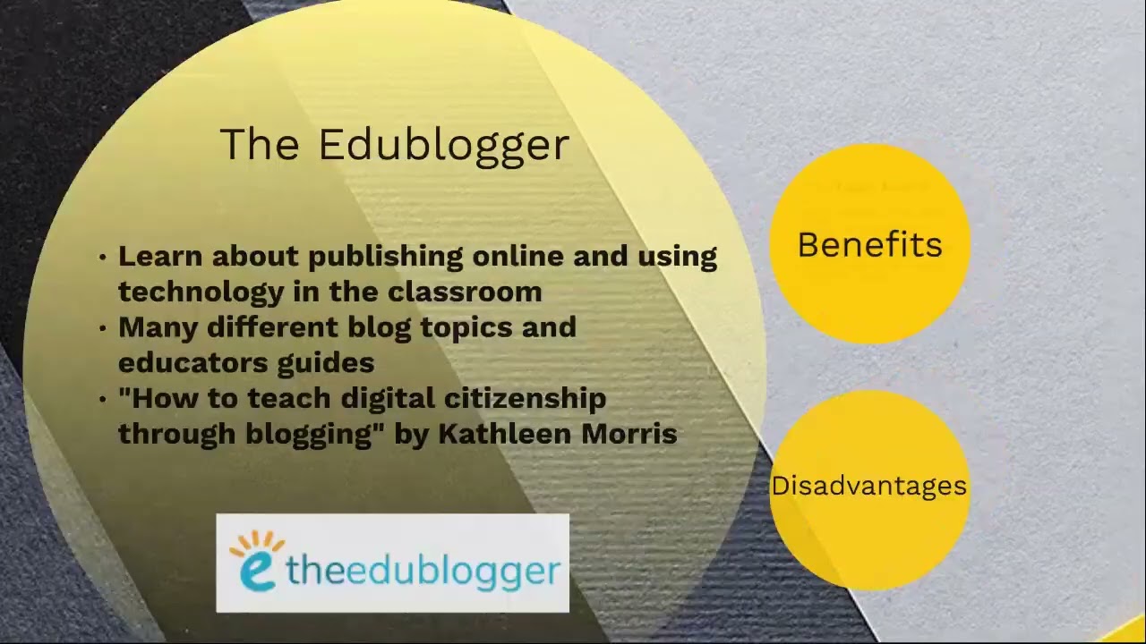 EDUC 639 Educational Blogs Presentation