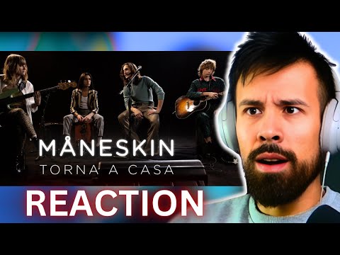 BELGIAN REACTS Màneskin TORNA A CASA REACTION Live Performance
