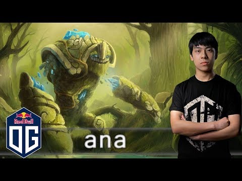 OG.ana Tiny Gameplay - Unranked Match - OG Dota 2.
