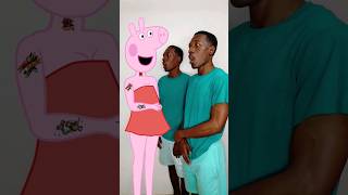 Peppa Tienes Una Gran Panza #animación #memes #shorts