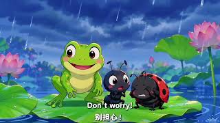 The brave frog | Learn English