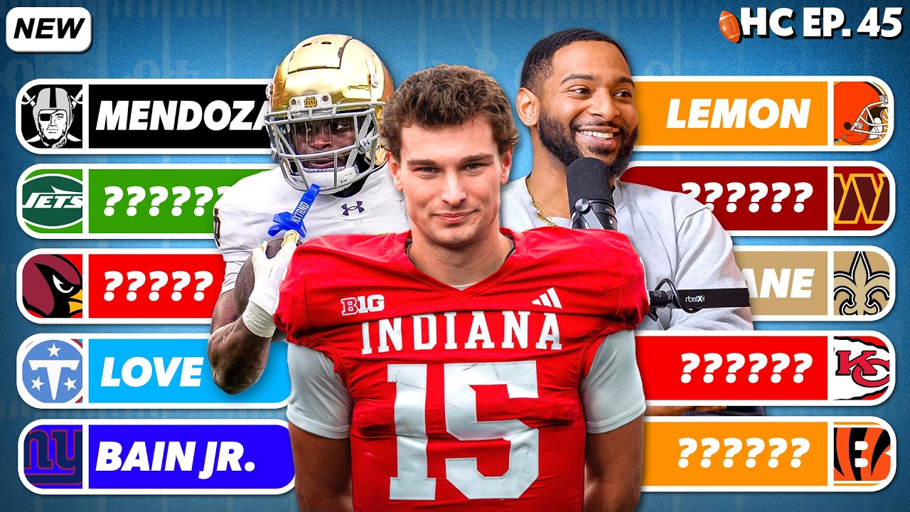 We Made Our 2026 NFL Mock Draft | Ep. 45