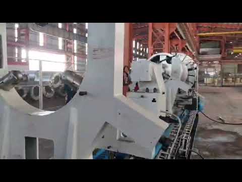 Conventional Roll Turning Lathe Machine installed at JSW Steel Ltd, Ballari by Shiv Machine Tools.
