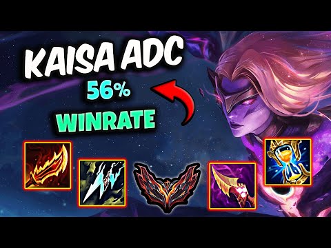 Kaisa vs Caitlyn ADC ( 56% WINRATE ) - Korea Grandmaster Patch 25.13 ✅