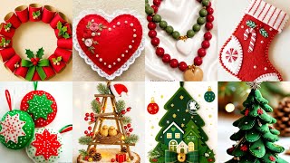 Stunning Diy 10 hand made Christmas craft ideas for beginners/ latest Christmas decorations ideas 