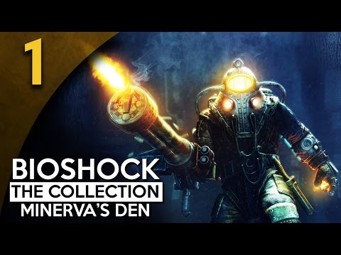 Let's Play BioShock 2 Minerva's Den Remastered Part 1 - Thinker [BioShock Collection Blind Gameplay]