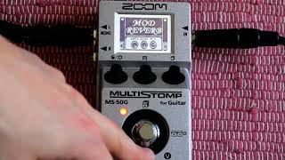 Video thumbnail for Zoom MS-50G Multistomp Upgrade 3.0 (Playthrough of my favorite Sounds) by SHOEGAZER CHANNEL