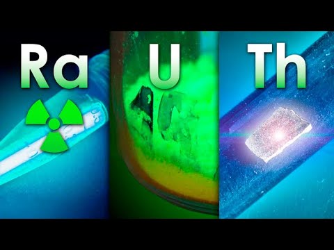 Radium, Thorium und Uran die radioaktivsten und gefährlichsten Metalle der Erde