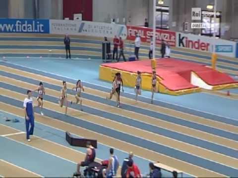 60 W Finale B Ancona 2012 Italiani indoor Atletica leggera