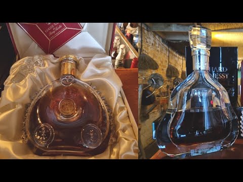 Richard Hennessy vs Remy Martin Louis XIII 1987 release side by side