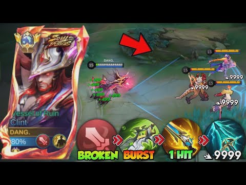 CLINT NEW META FIGHTER EMBLEM IS HERE!!🤯🔥 ( 100% LIFESTEAL HÀCK! ) - CLINT BEST BUILD 2026🔥