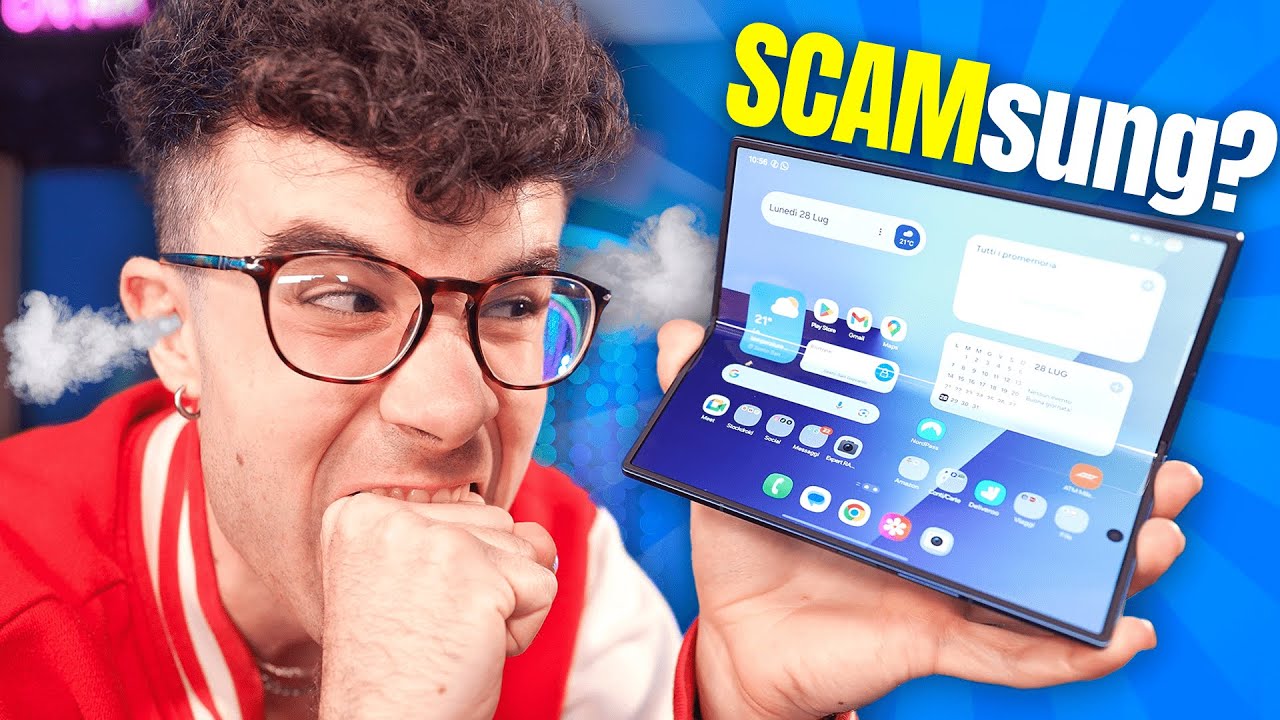 MANIACO PROVA IL GALAXY Z FOLD 7 COME TELEFONO PRINCIPALE E FINISCE MALE? 🙄 Thumbnail