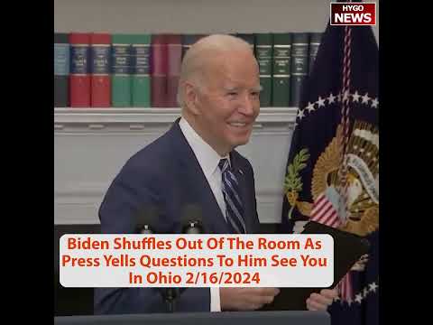 Biden lost & confused, Screaming, Searches Notes, Reads From His Giant Teleprompter